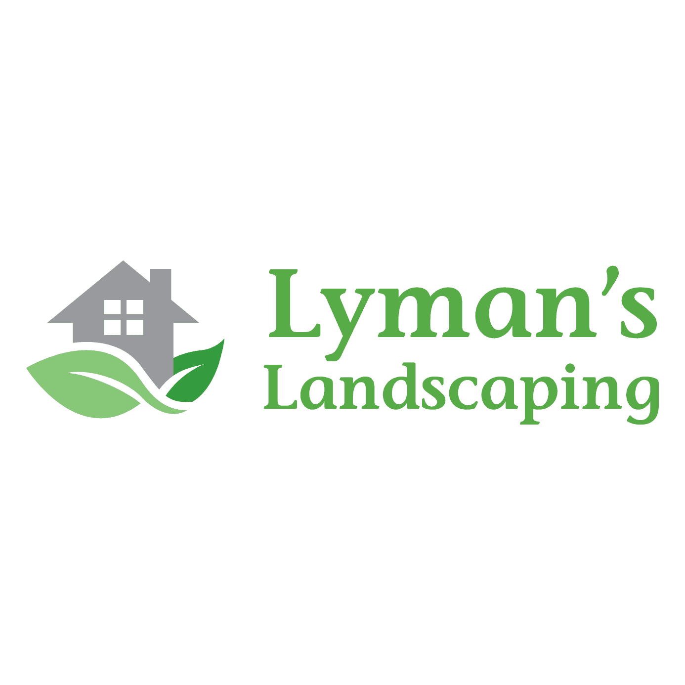 <p>Lyman's Landscaping</p> logo