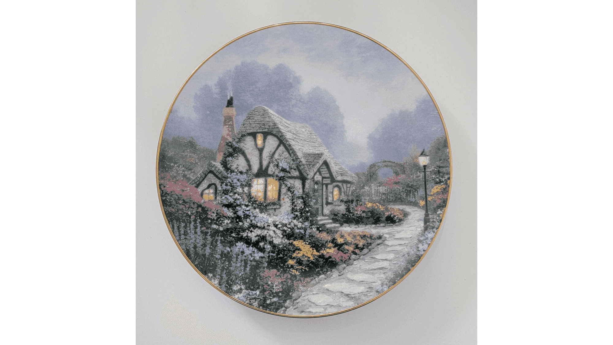 "Chandler's Cottage" Collector's Plate 