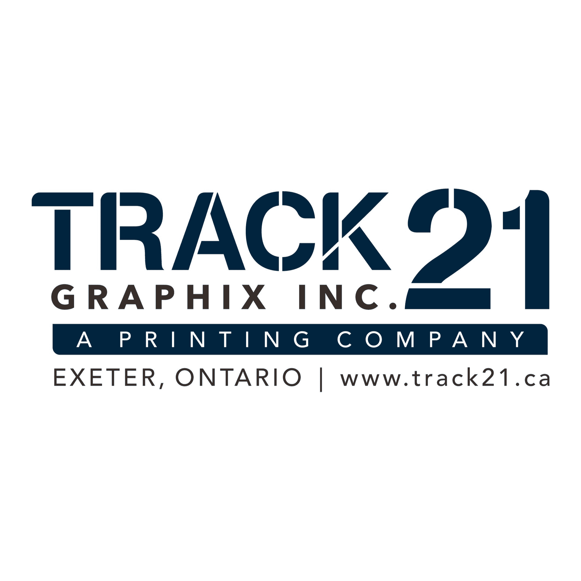 <p>Track 21 Graphix </p> logo