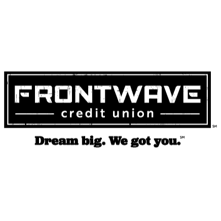 <p>FRONTWAVE</p><p>credit union</p> logo
