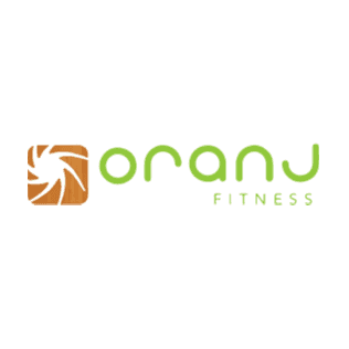 <p>Oranj Fitness</p> logo