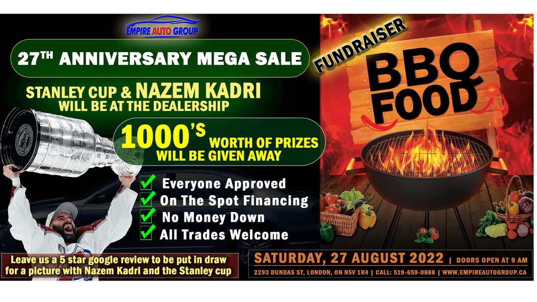 Empire Auto Group 27th Anniversary Fundraiser