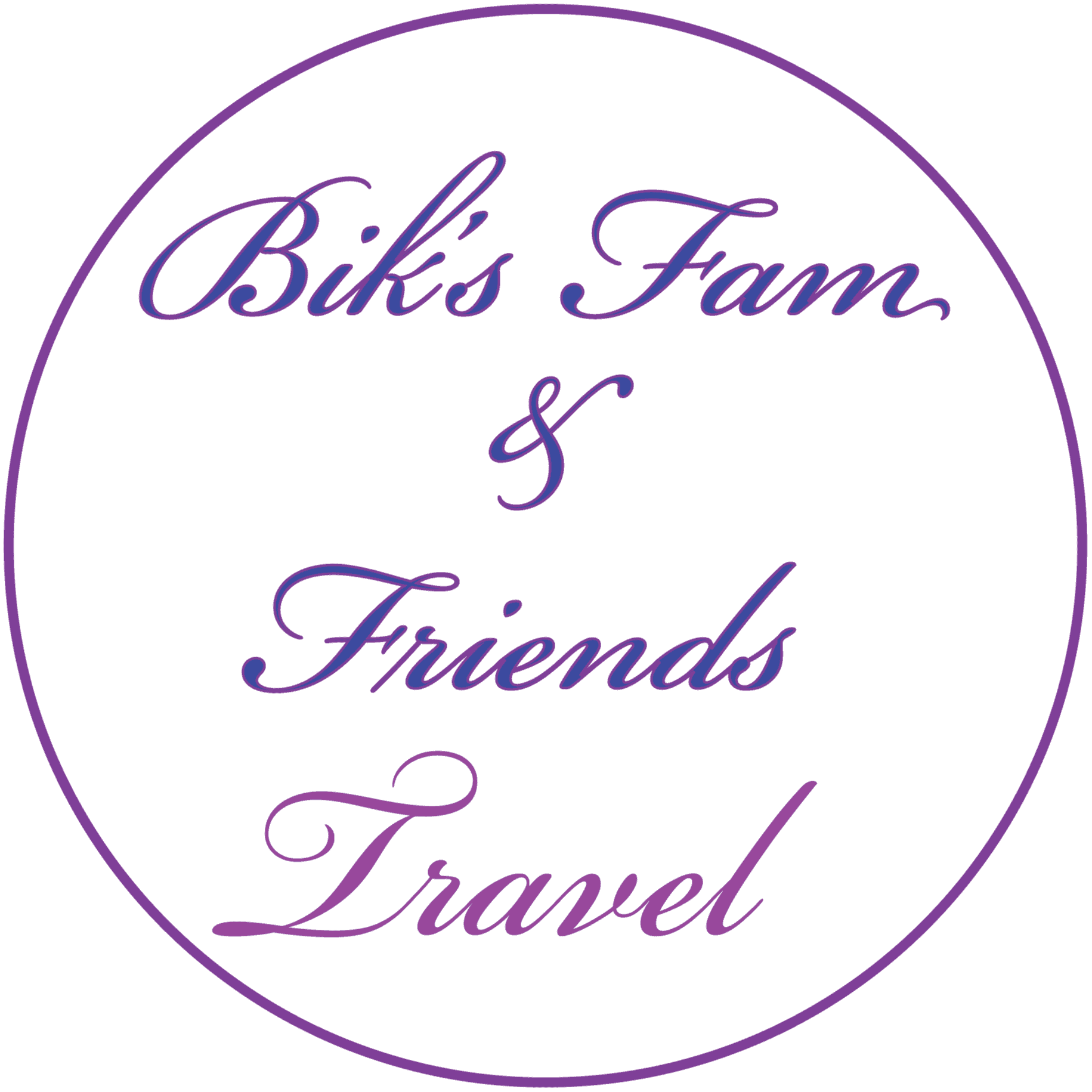 <p>Bik's Fam and Friends Travel</p> logo