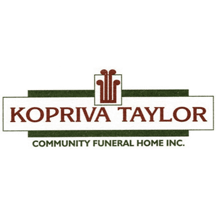 <p>Kopriva Taylor Community Funeral Home Inc.</p> logo