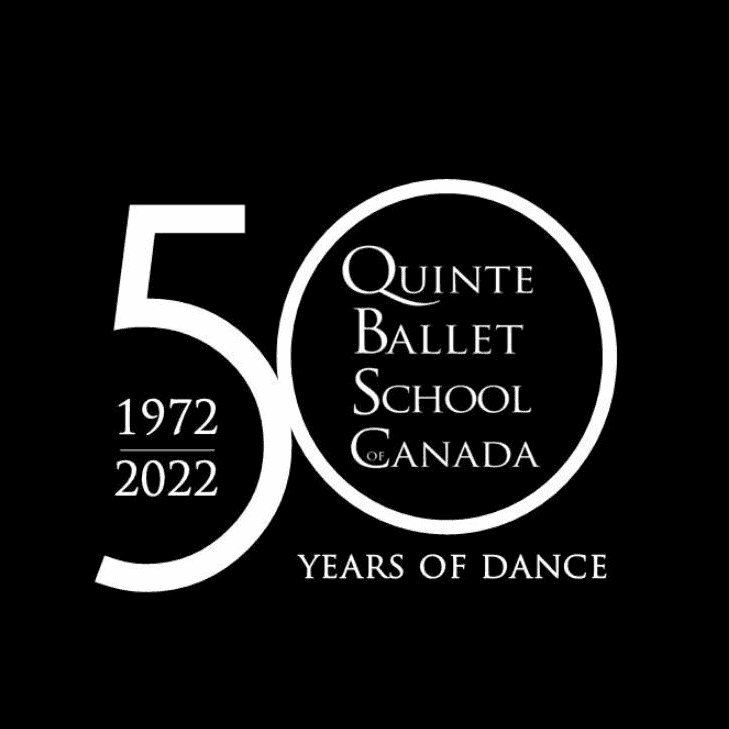<p>Quinte Ballet School of Canada</p> logo