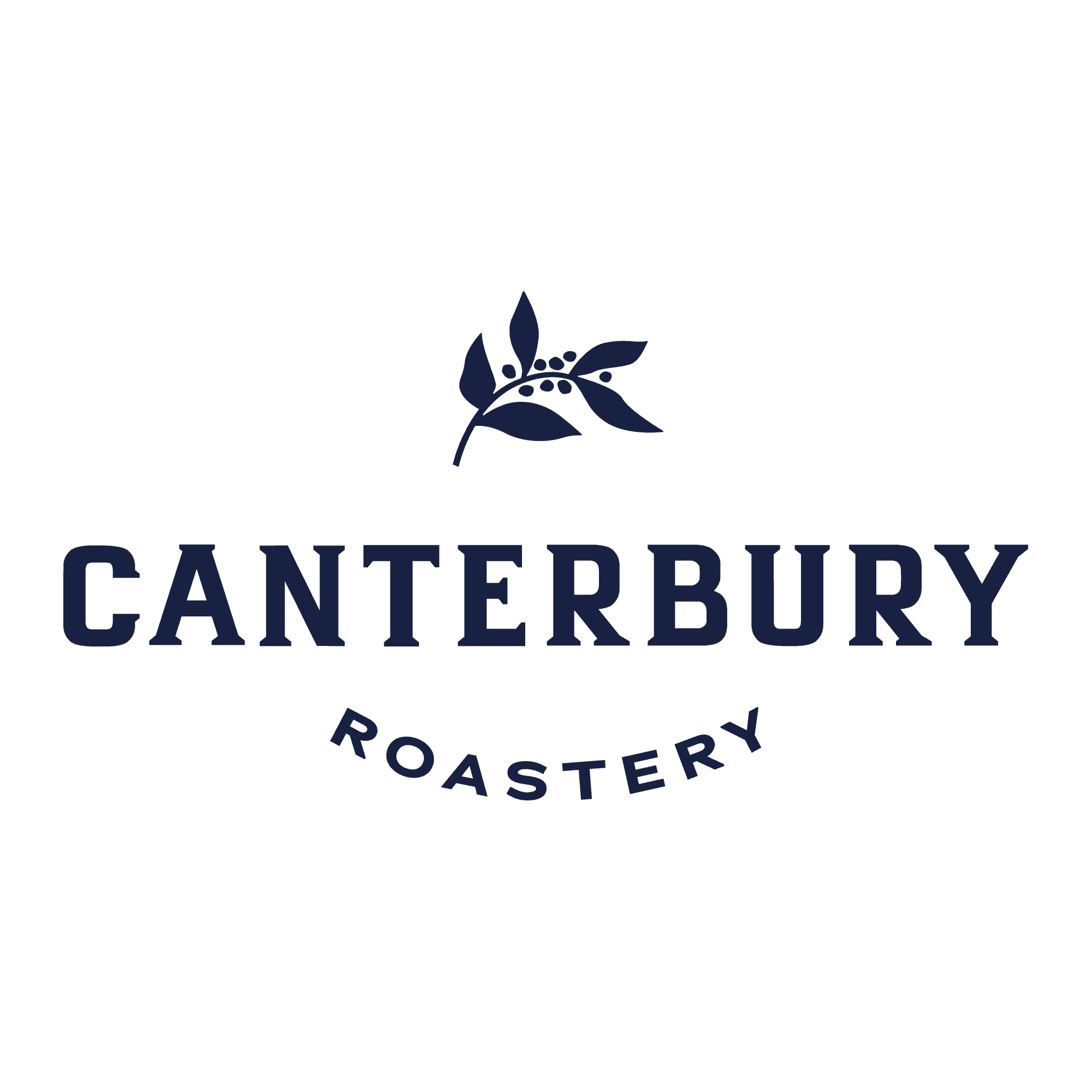 <p>Canterbury Coffee</p> logo