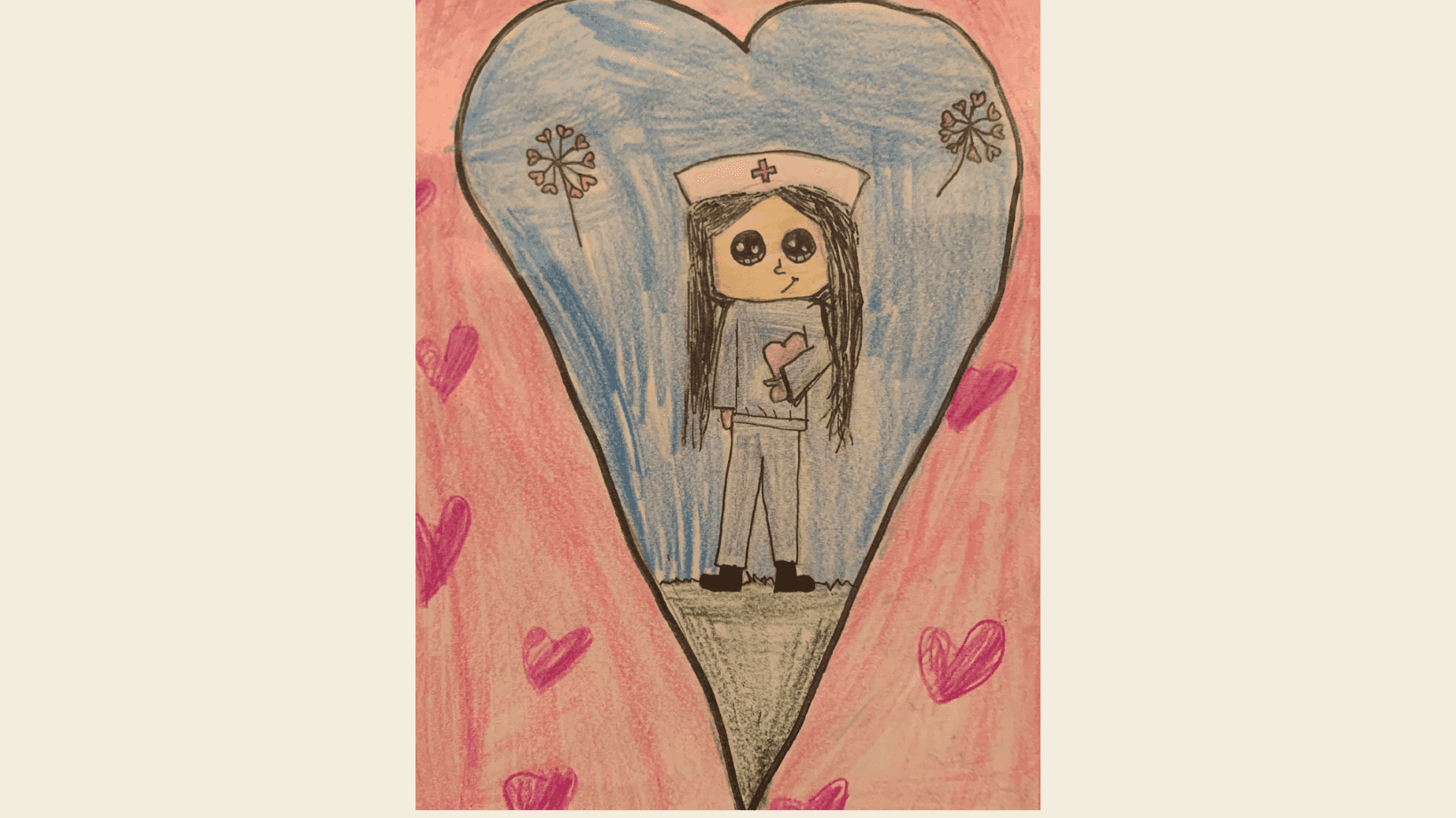 Vote for: Love for Nurses - By Elise, Age 7