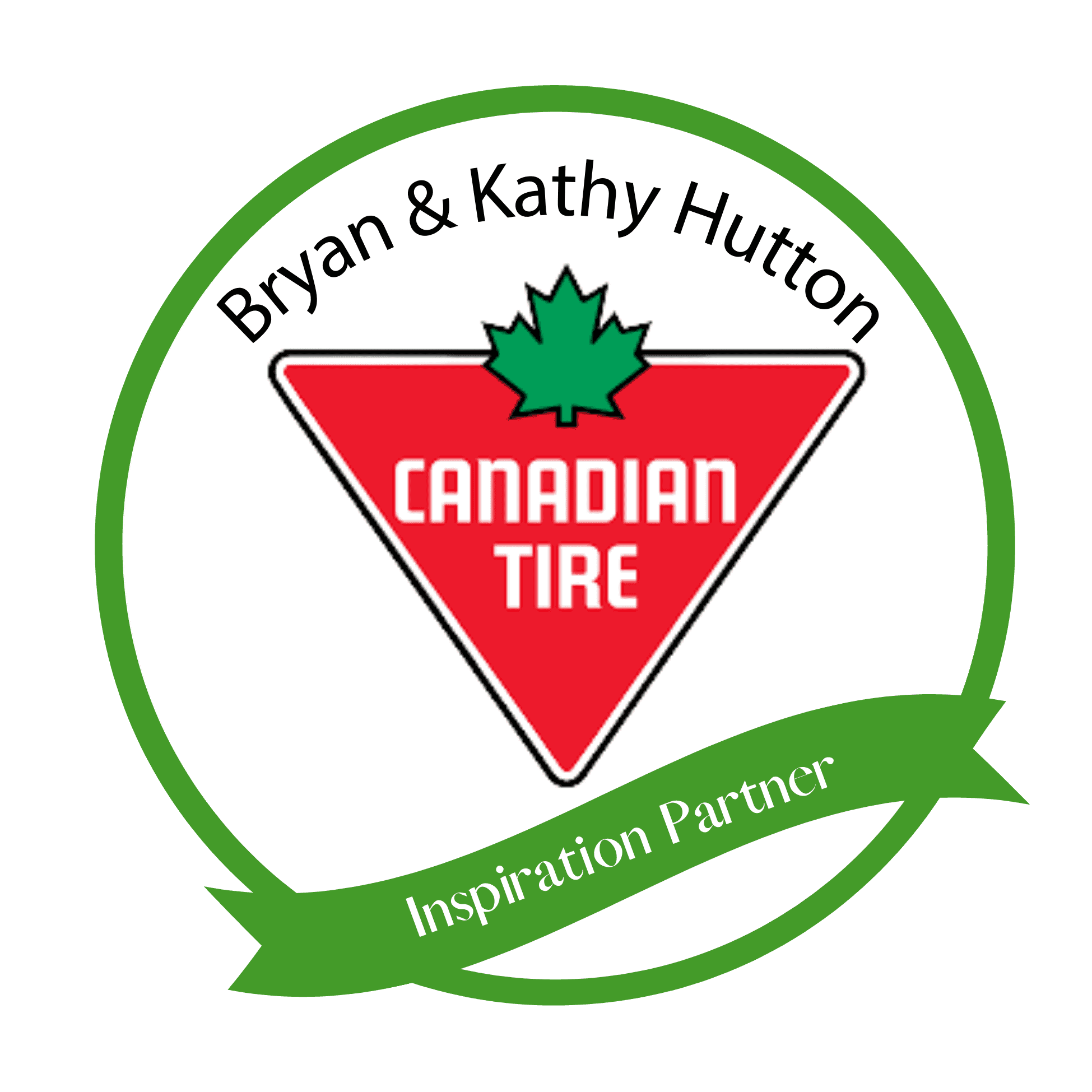 <p>Canadian Tire</p><p>Bryan &amp; Kathy Hutton</p> logo