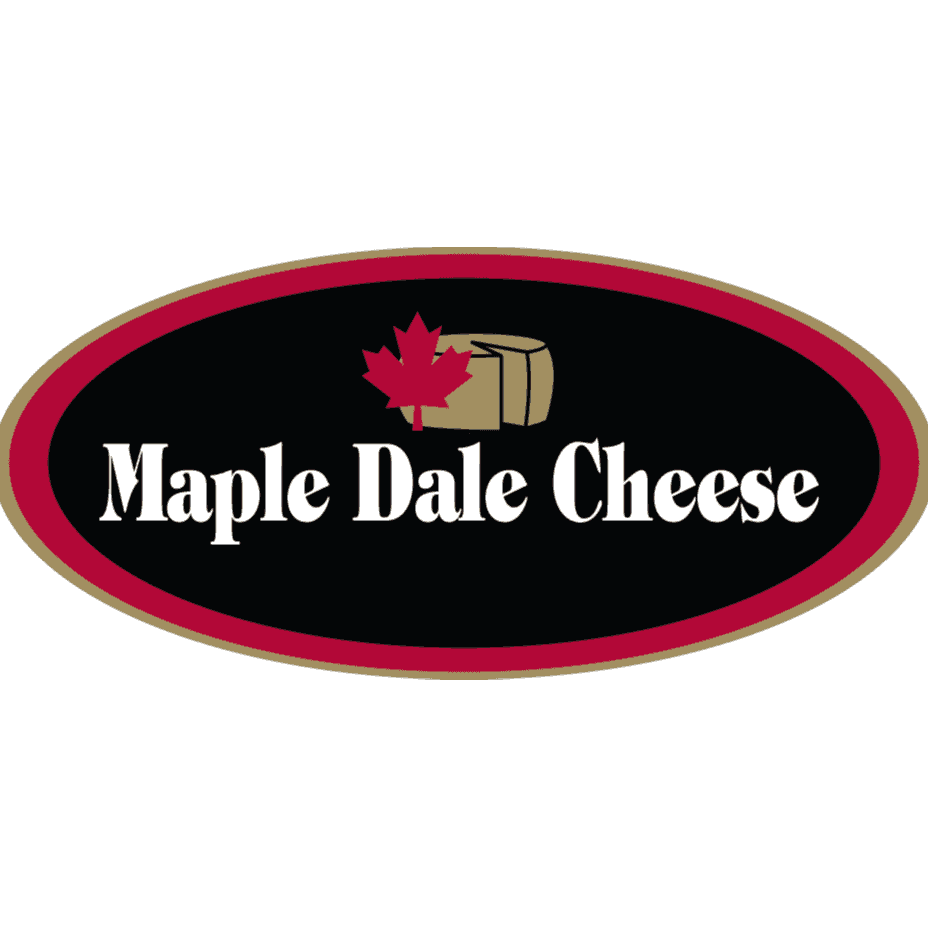 <p>Maple Dale Cheese</p> logo