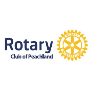 <p>Rotary Club of Peachland</p> logo