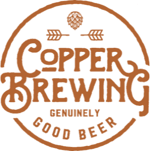 <p>Copper Brewing Co.</p> logo