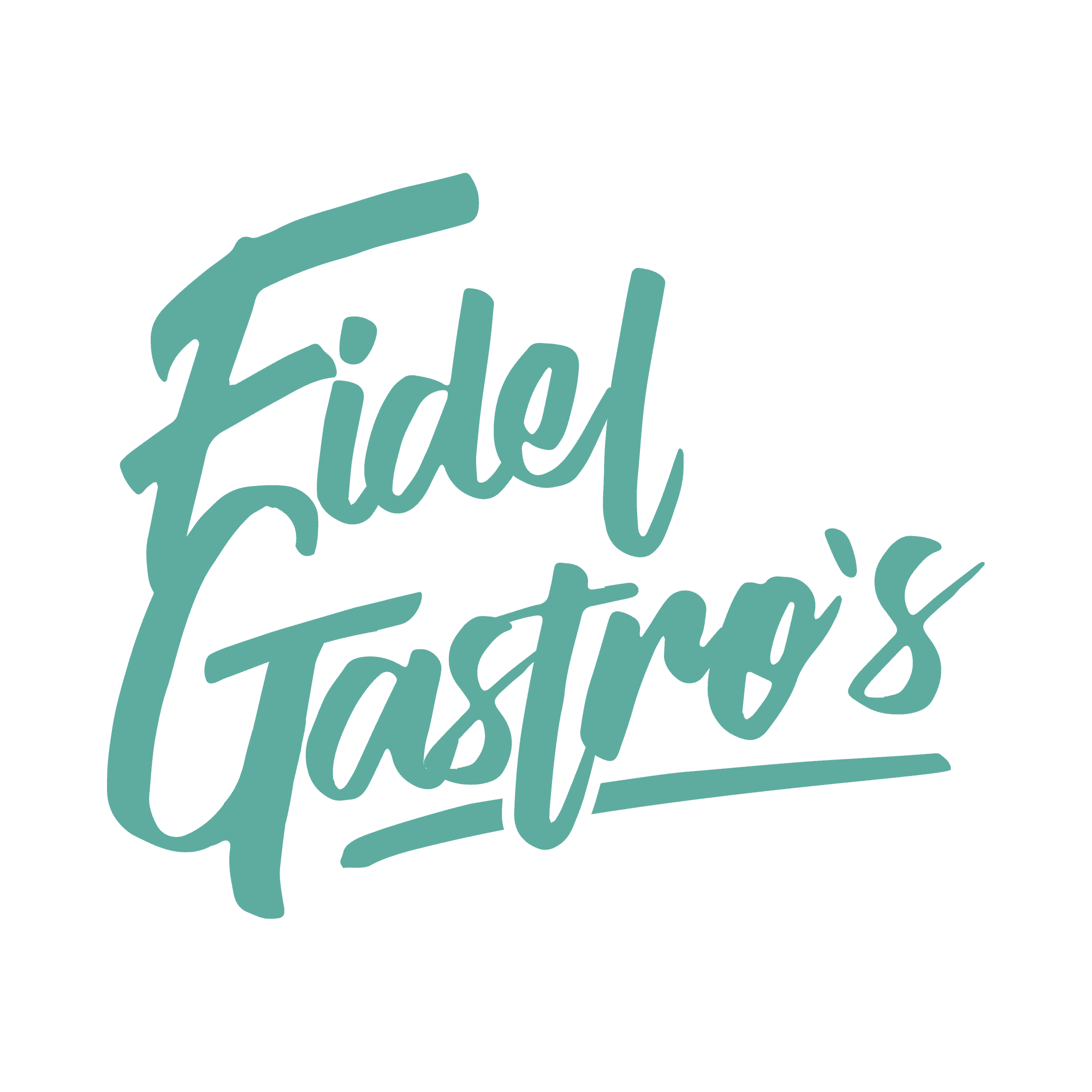 <p>FIdel Gastro's</p> logo