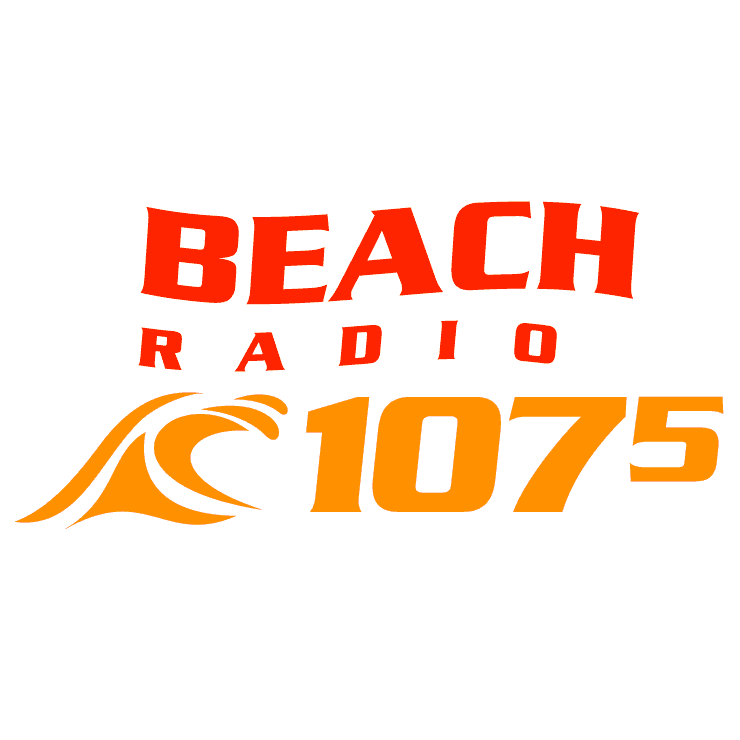 <p>Beach Radio</p> logo
