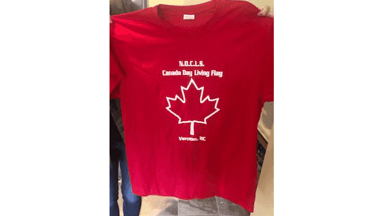 Canada Day T-Shirt size L