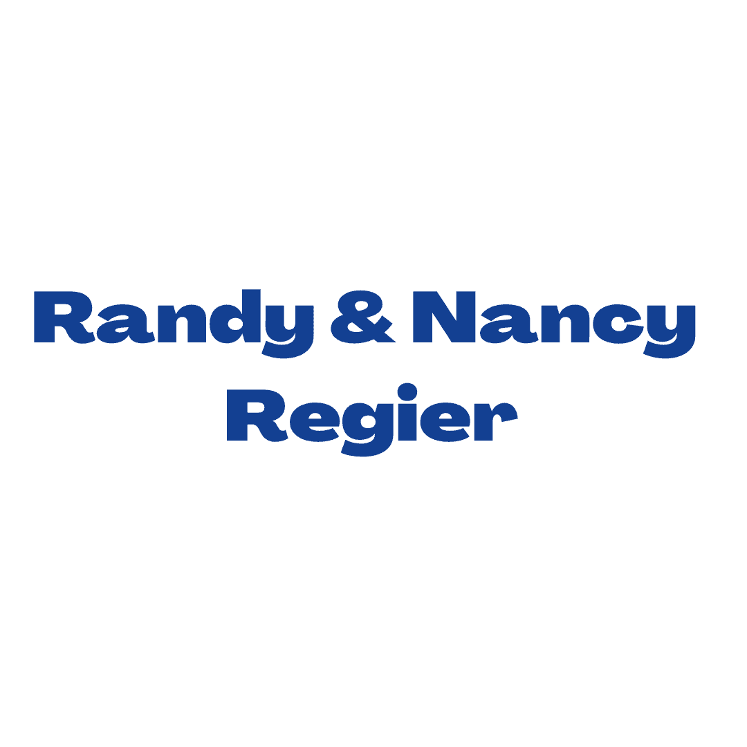 <p>Randy &amp; Nancy Regier &amp; family</p> logo