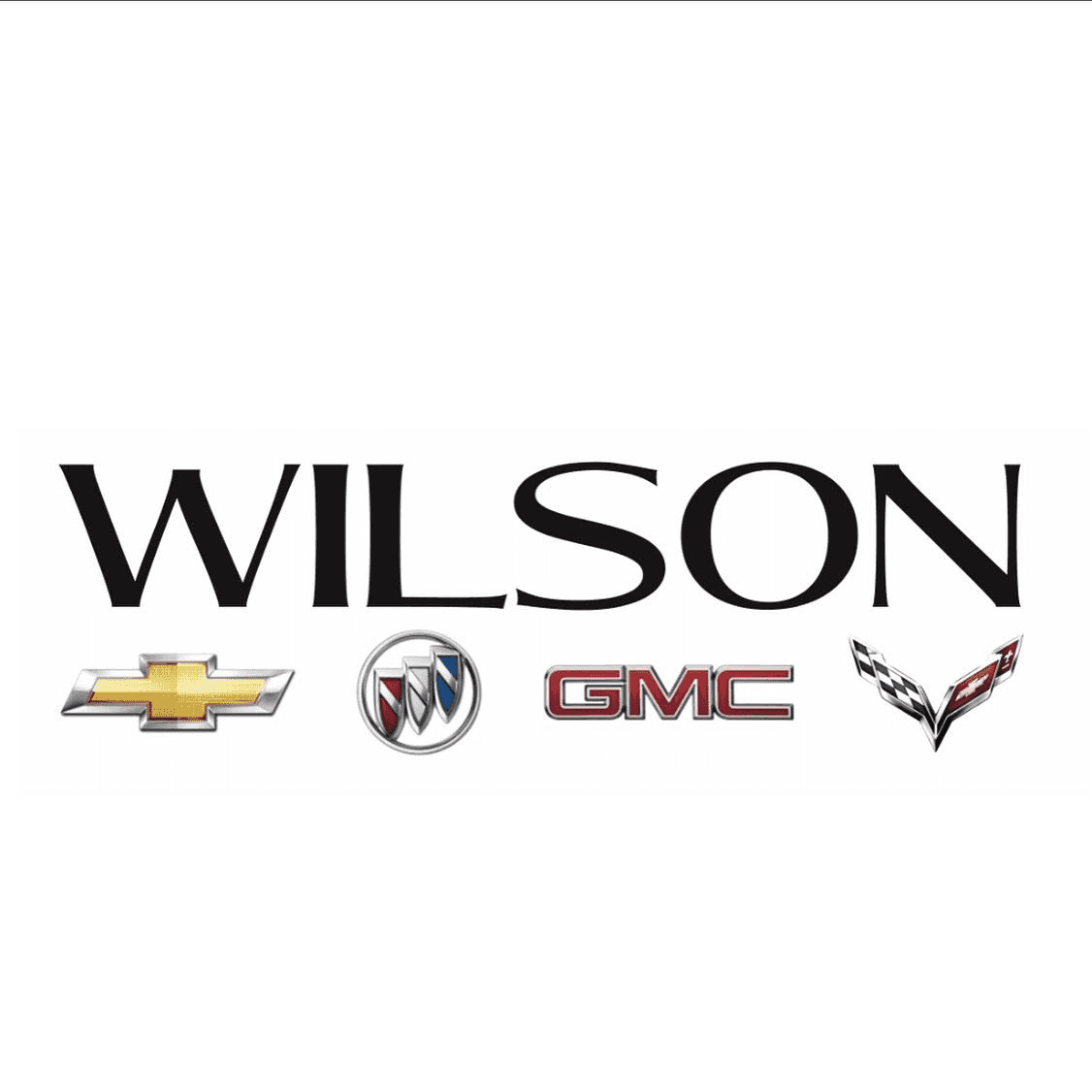 <p>Wilson Chevrolet</p> logo