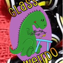 <p>Glass Weirdo</p> logo