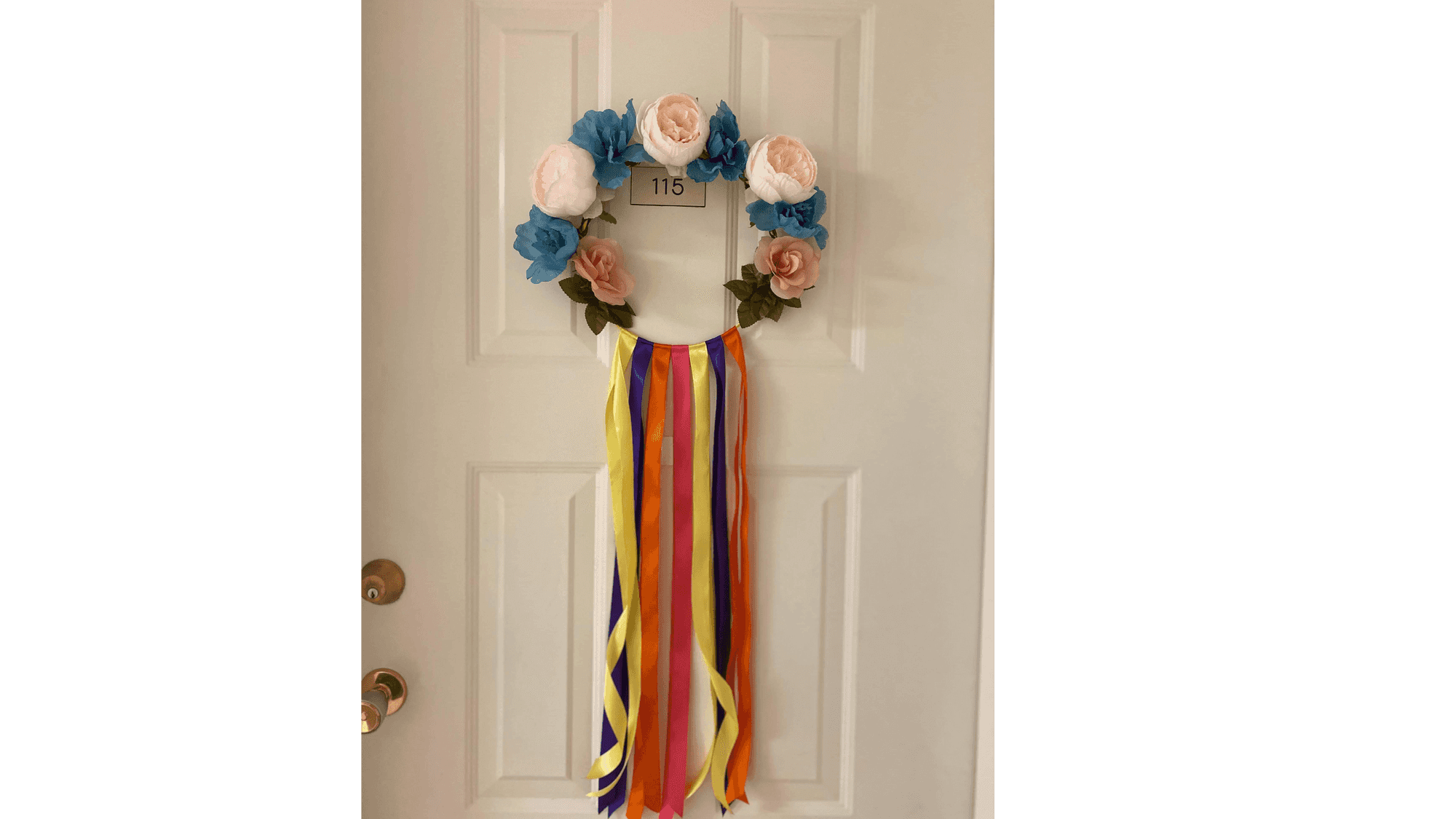 Hand Crafted Door Wreath - #3
