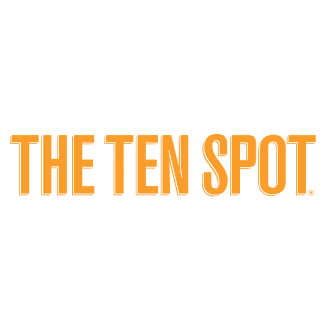 <p>The Ten Spot</p> logo