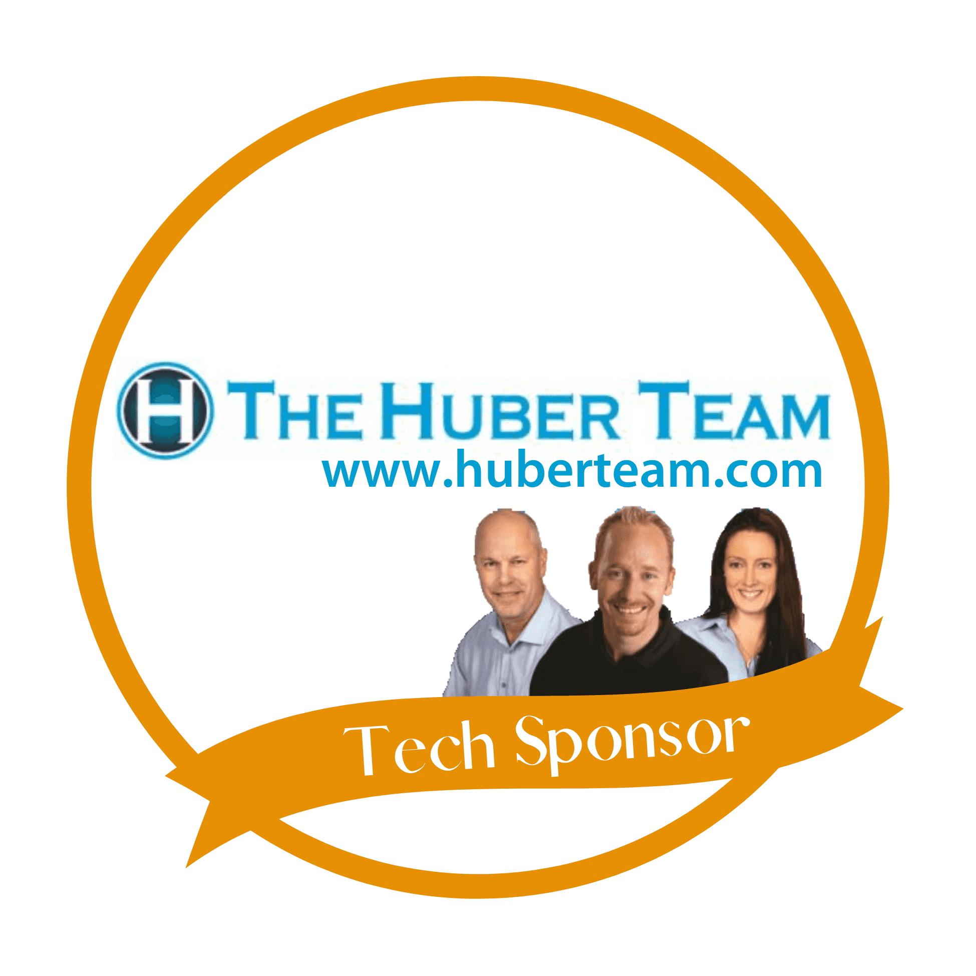 <p>The Huber Team</p><p>TECH SPONSOR</p> logo