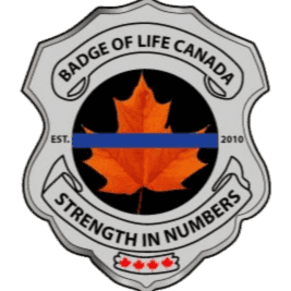 Dawn Pentesco and Badge of Life Canada's Logo
