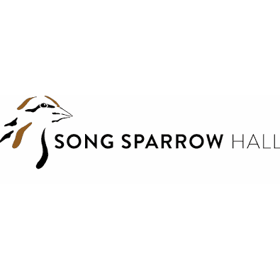 <p>Song Sparrow Hall</p> logo