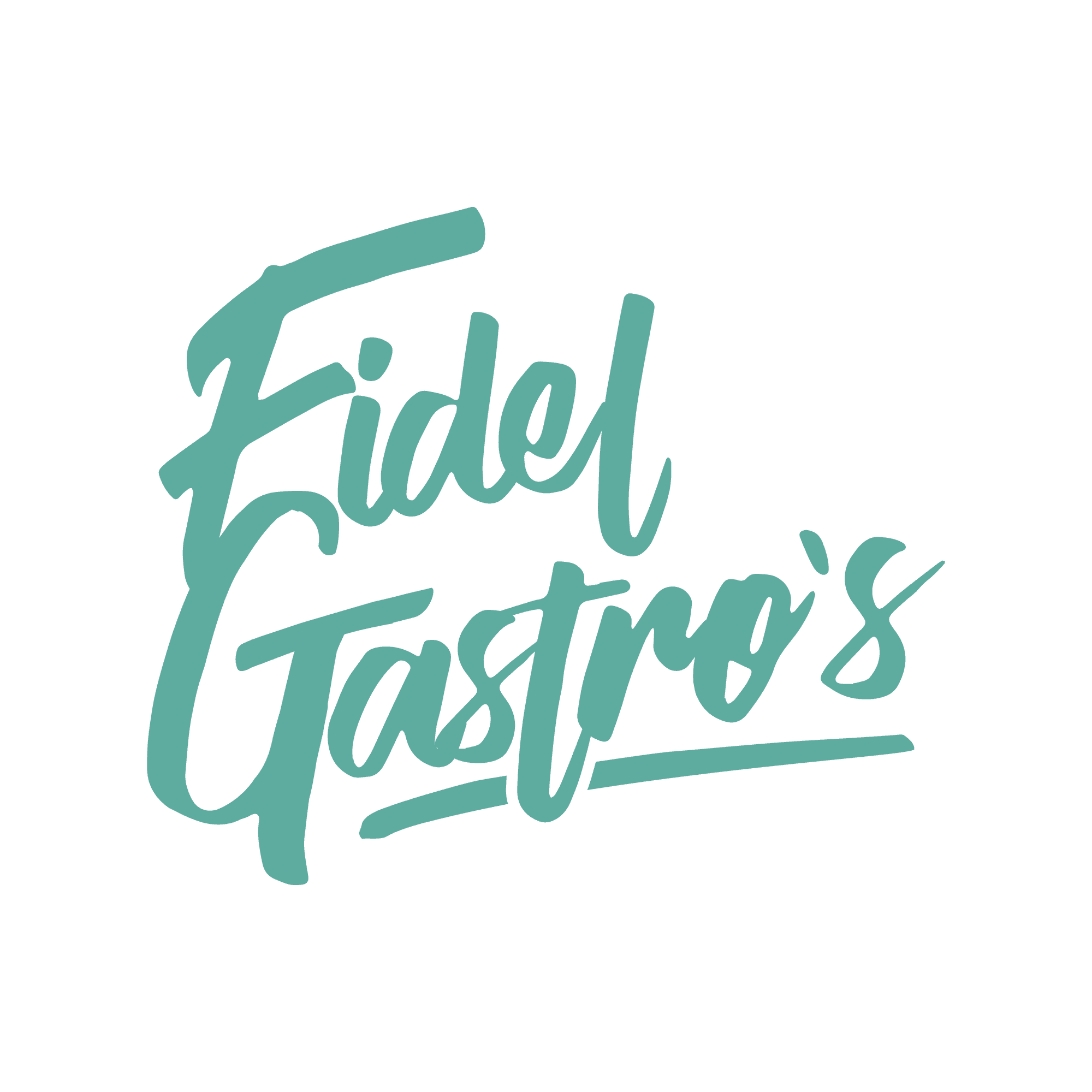 <p>Fidel Gastro's</p> logo
