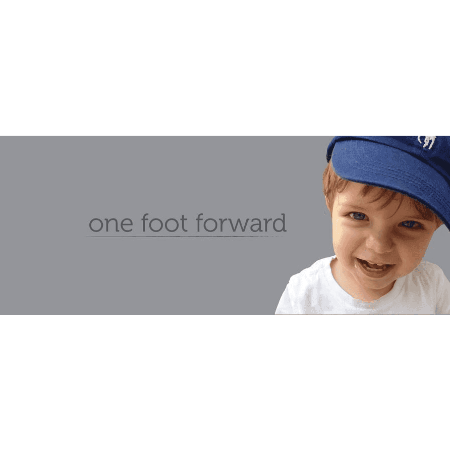 <p>One Foot Forward</p> logo