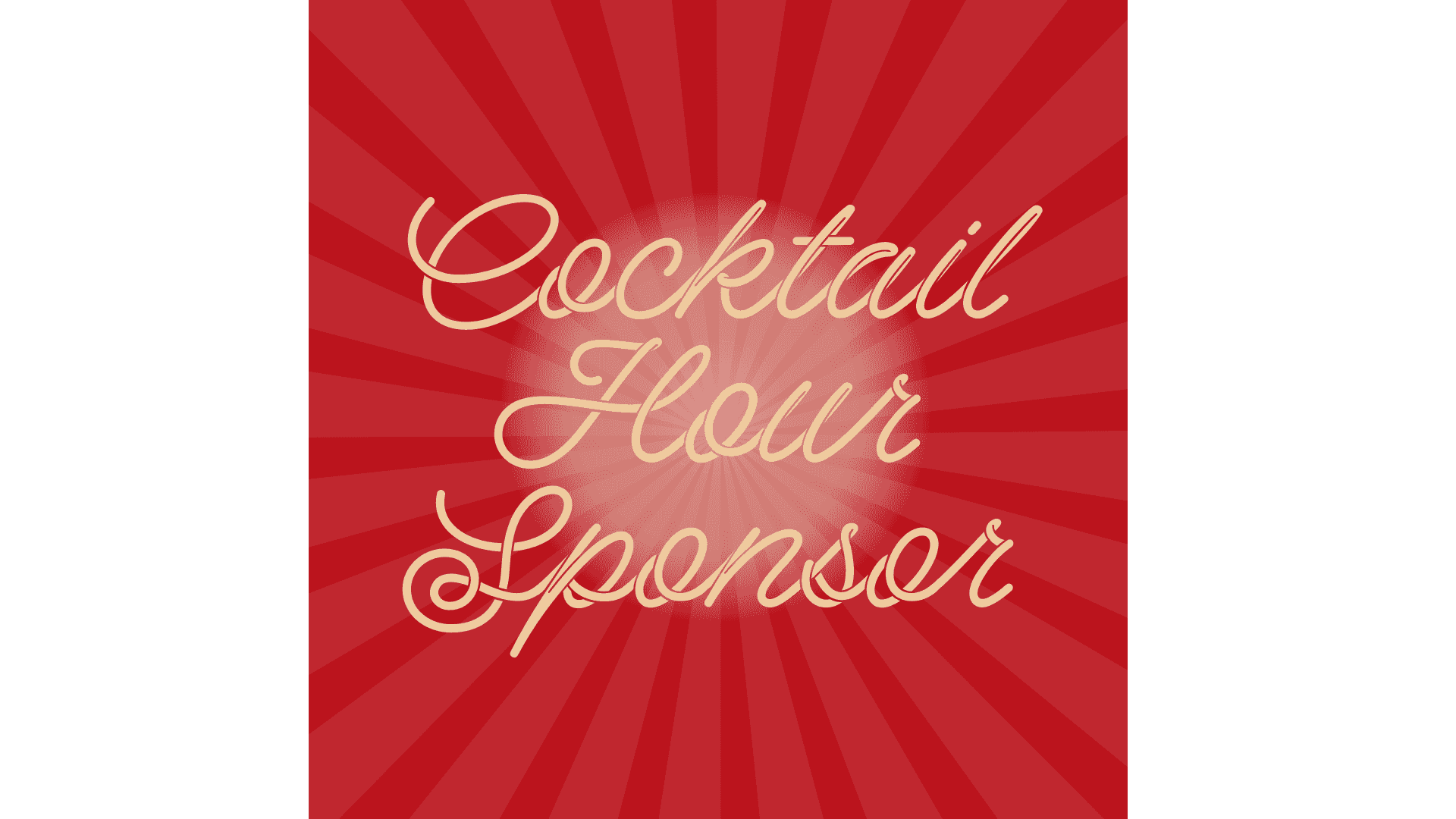 Cocktail Hour Sponsor