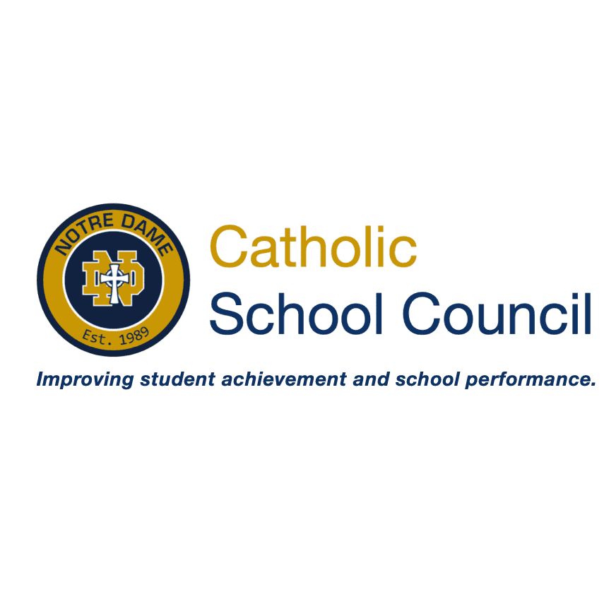<p>Notre Dame Catholic School Council</p> logo