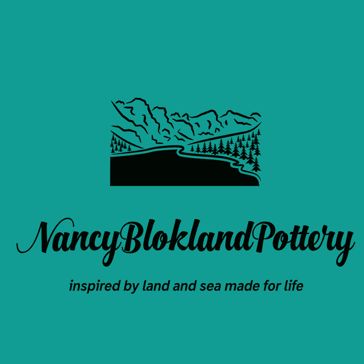 <p>Nancy Blockland Pottery</p> logo