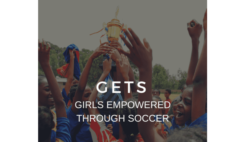 GETS (Girls Empowered Through Soccer) supporting image.