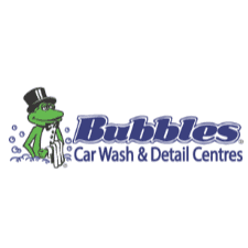 <p>Bubbles Car Wash Kelowna</p> logo