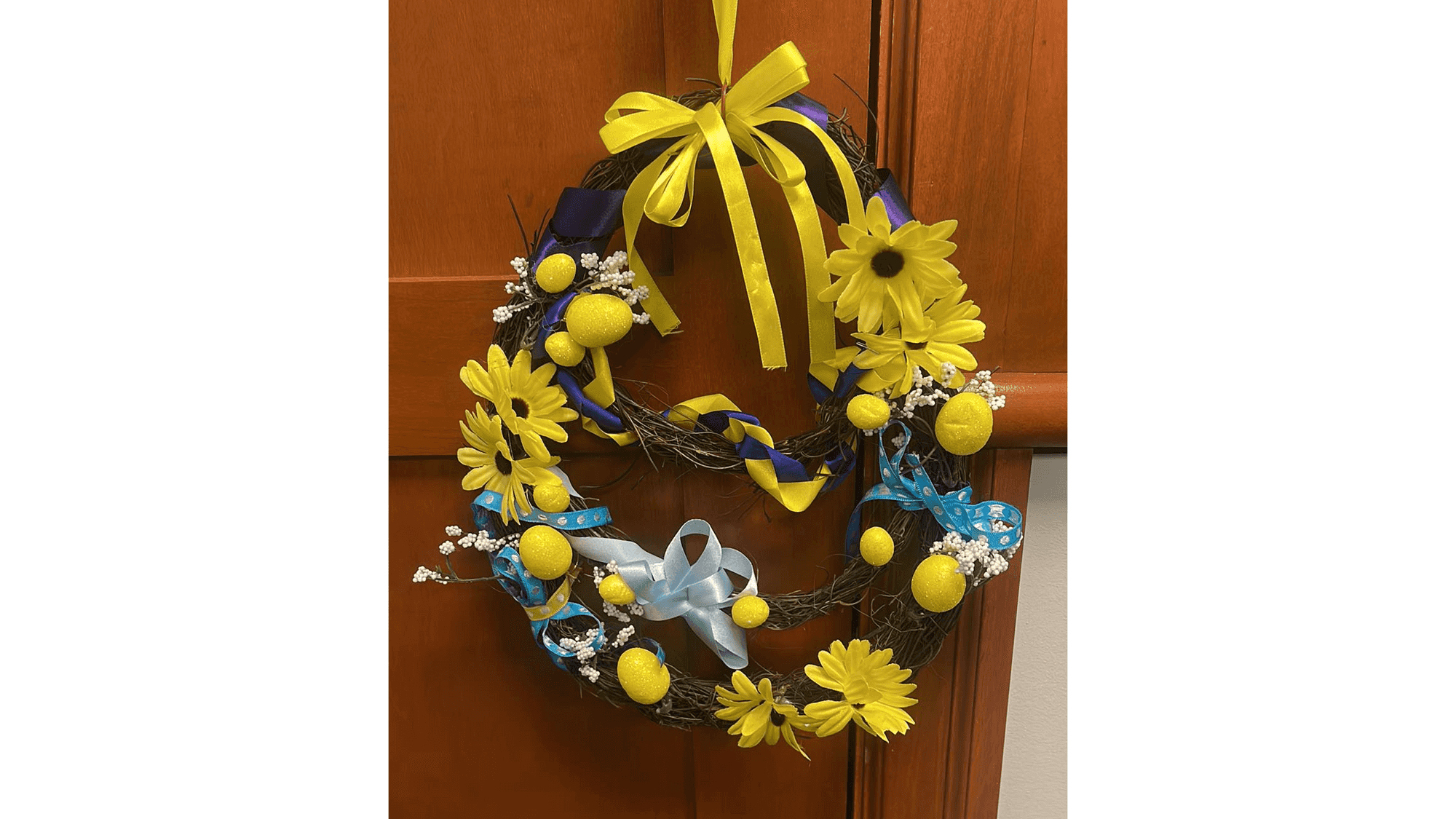 Hand Crafted Door Wreath - #2