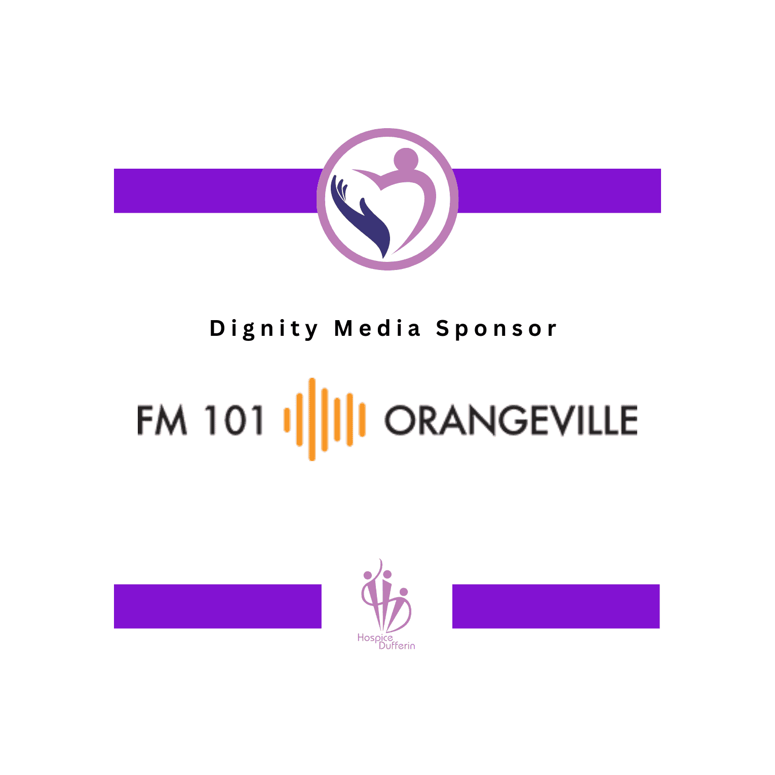 <p>FM 101 Orangeville</p> logo