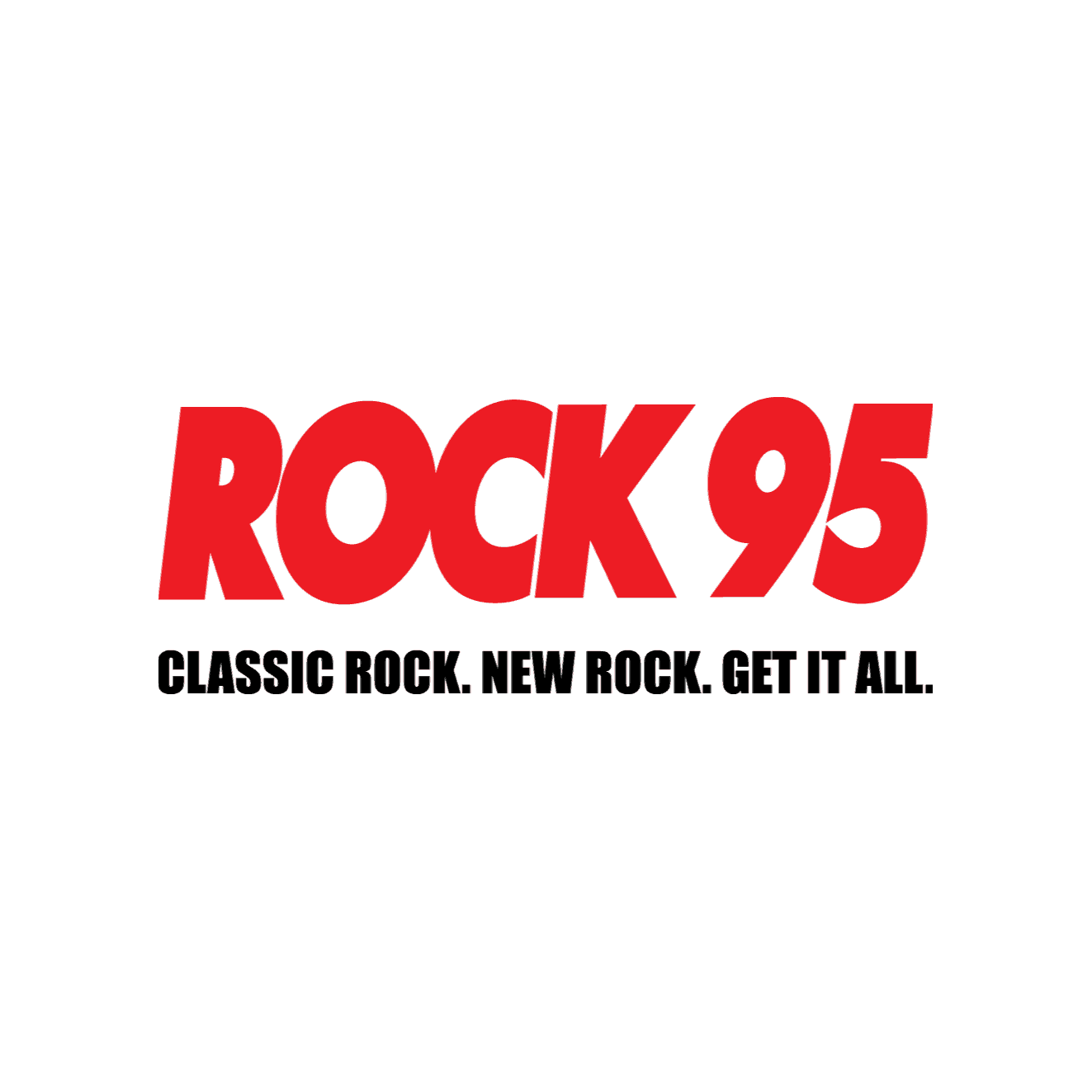<p>ROCK 95</p> logo
