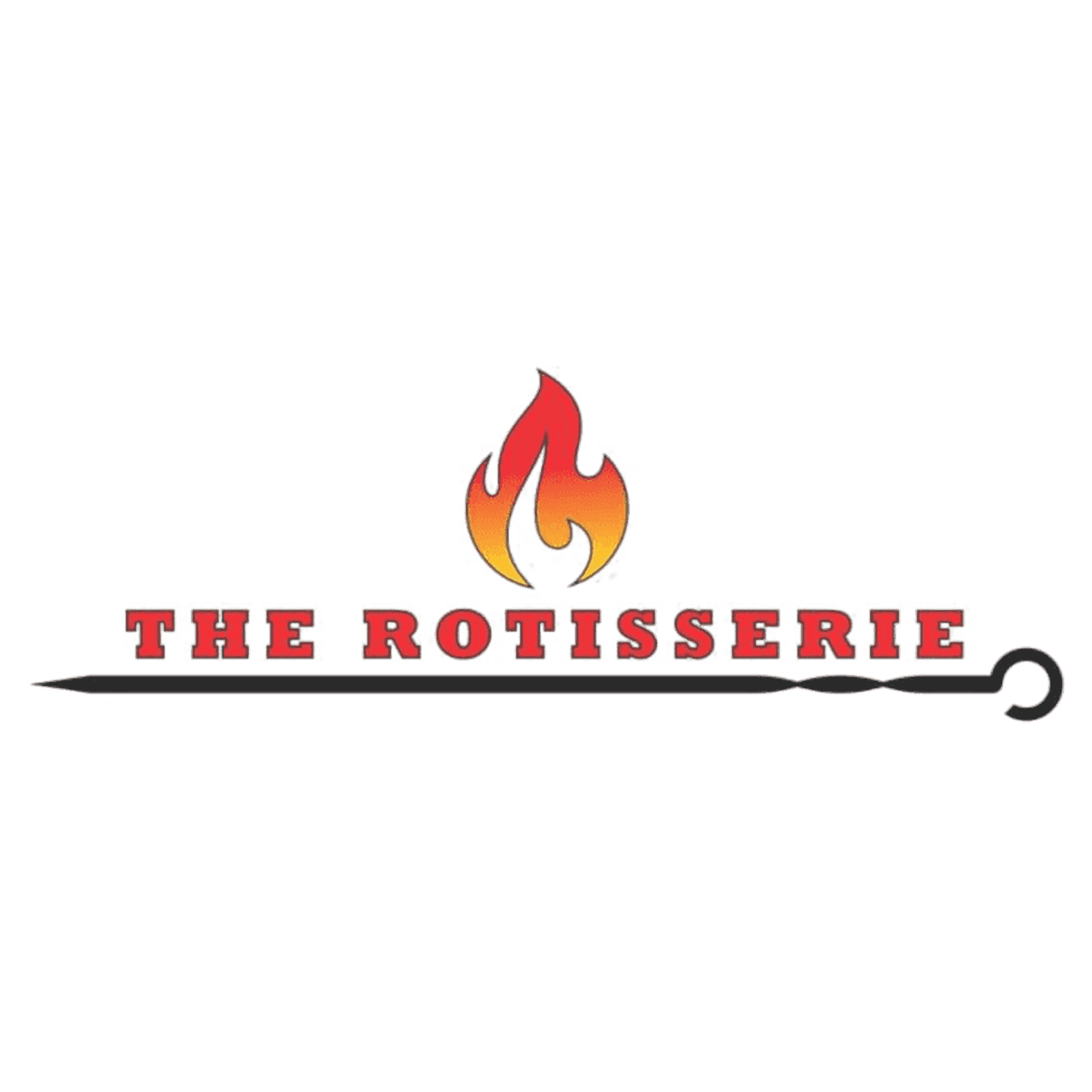 <p>The Rotisserie</p> logo