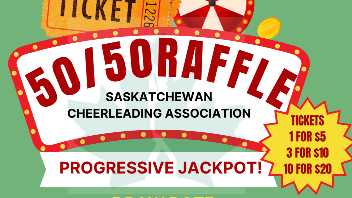 Saskatchewan Cheerleading Association 50/50