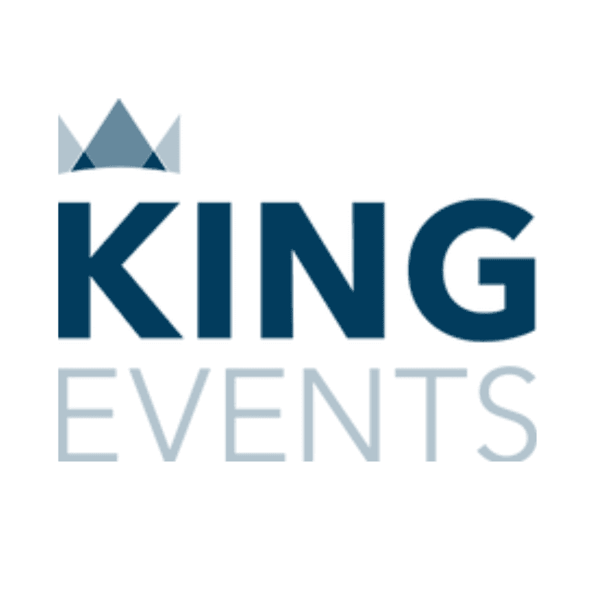 <p>King Events</p> logo