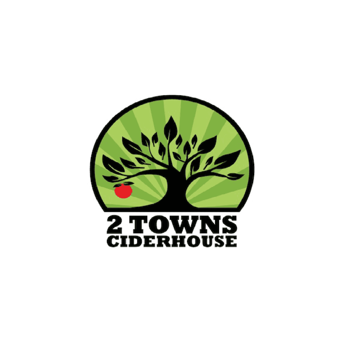 <p>2 Towns Ciderhouse</p> logo
