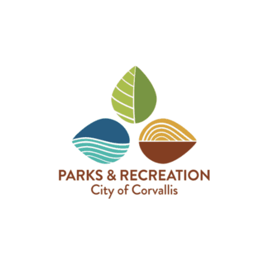 <p>Corvallis Parks and Recreation </p> logo