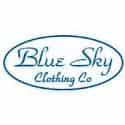 <p>Blue Sky Clothing</p> logo