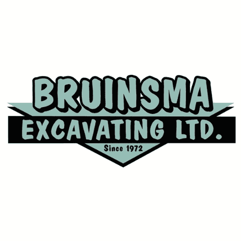 <p>Bruinsma Excavating</p> logo