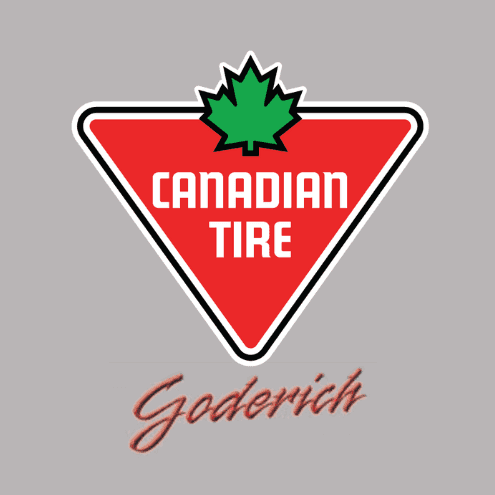 <p>Canadian Tire Goderich</p> logo
