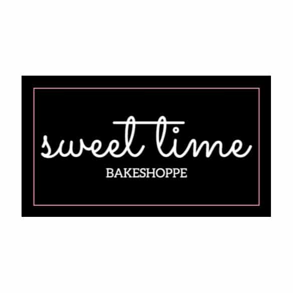 <p>Sweet Time Bakeshoppe</p> logo