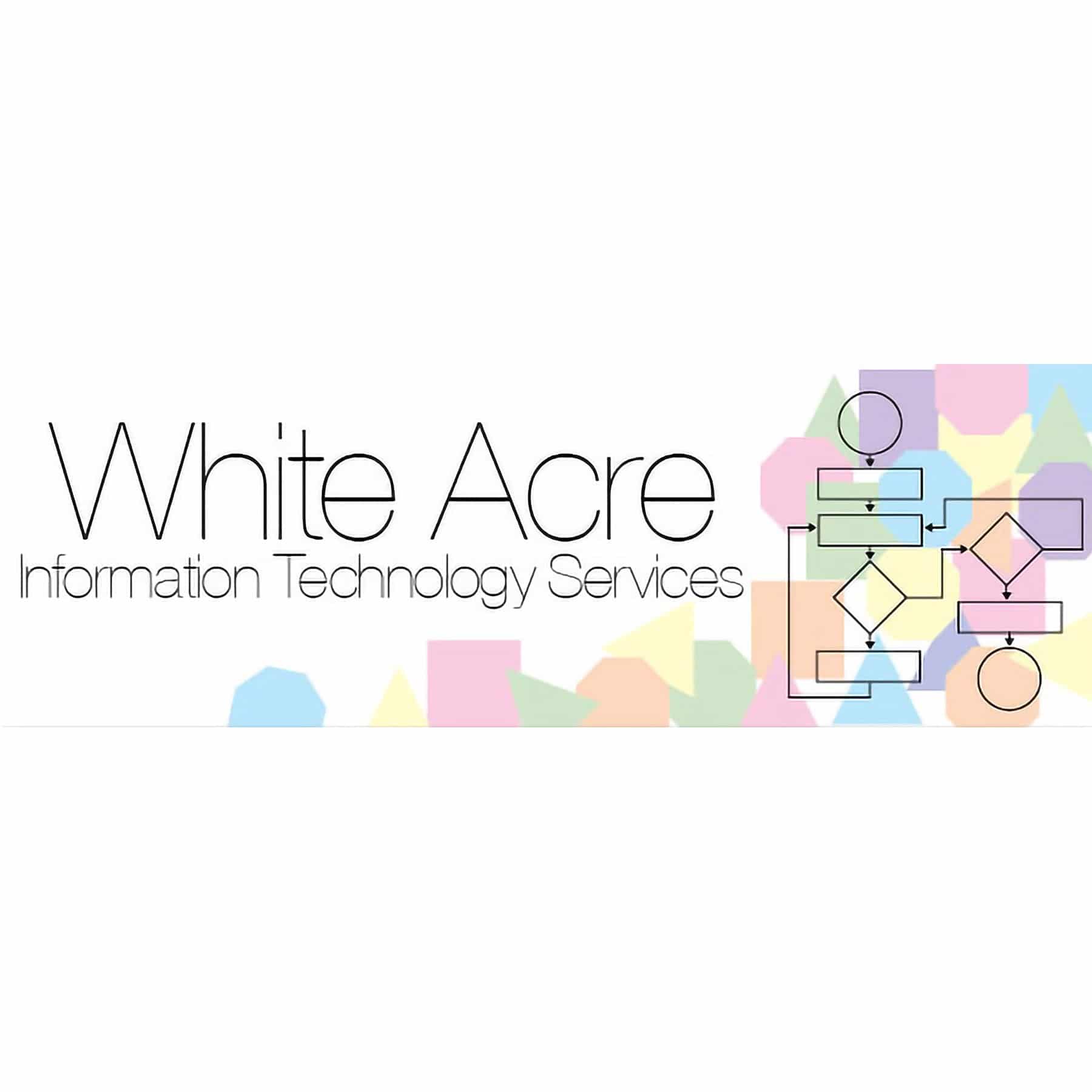 <p>White Acre</p> logo