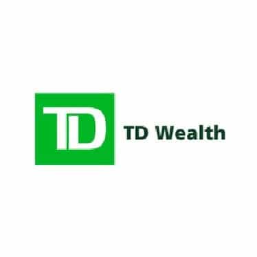 <p><span style="color: rgb(255, 255, 255);" class="ql-size-small">TD Wealth</span></p> logo