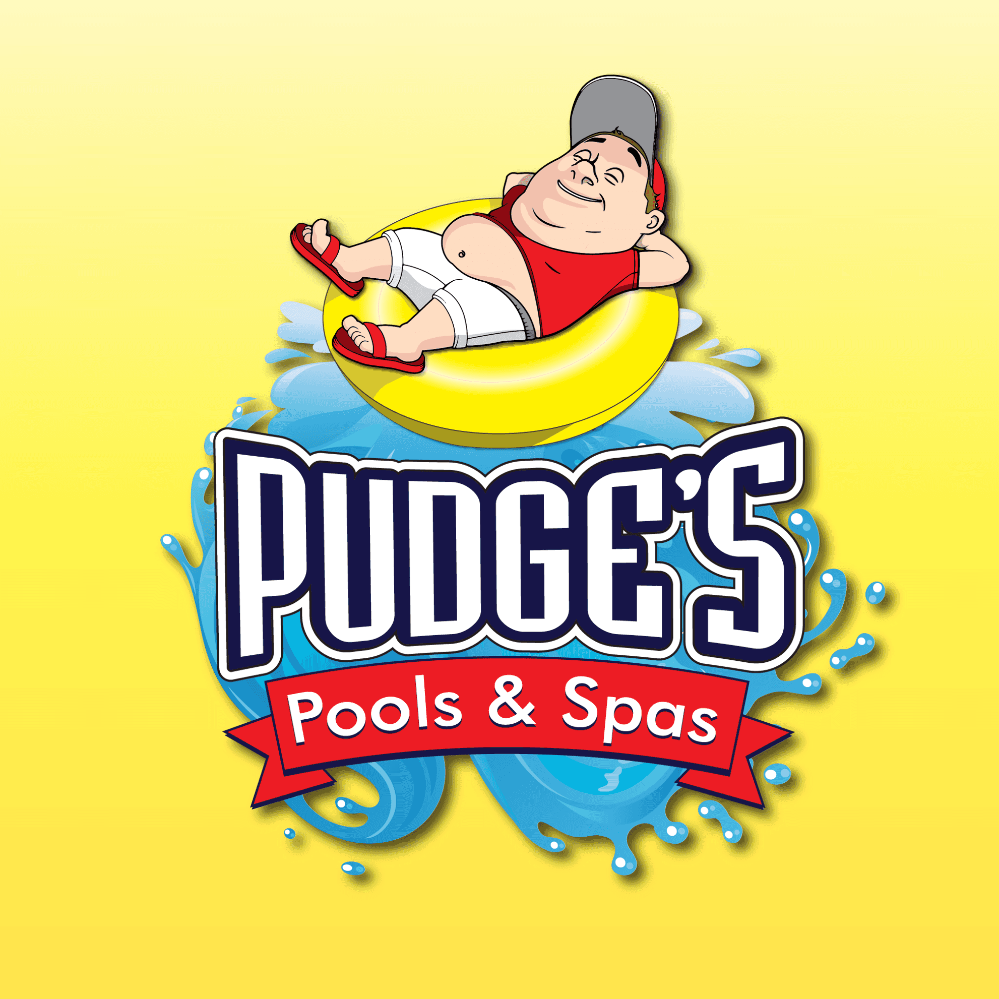 <p>Pudge's Pools &amp; Spas</p> logo