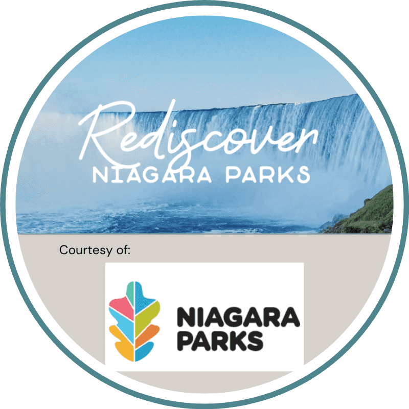 <p>November 1</p><p>Two Niagara Parks Passes (Value $434.90)</p><p><span class="ql-size-small">Courtesy of Niagara Parks </span></p> logo