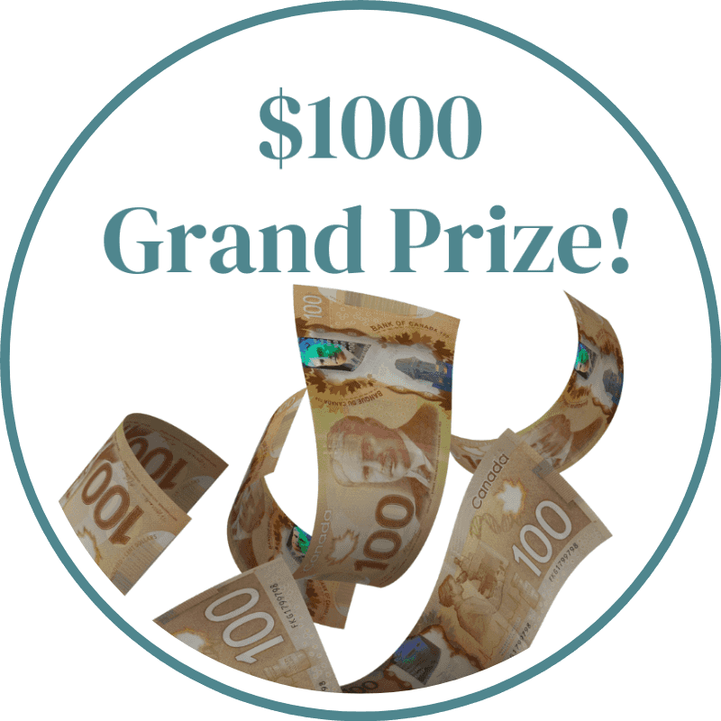 <p>November 30 - $1000 CASH GRAND PRIZE!</p><p><span class="ql-size-small">Donated anonymously in honour of all survivors of domestic violence and abuse.</span></p> logo